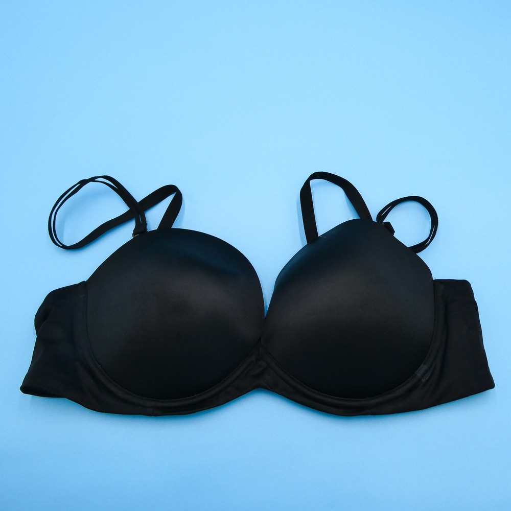 Victoria's Secret Multi-Way Bra Womens 38C Very Sexy Black Strapless Polyamide